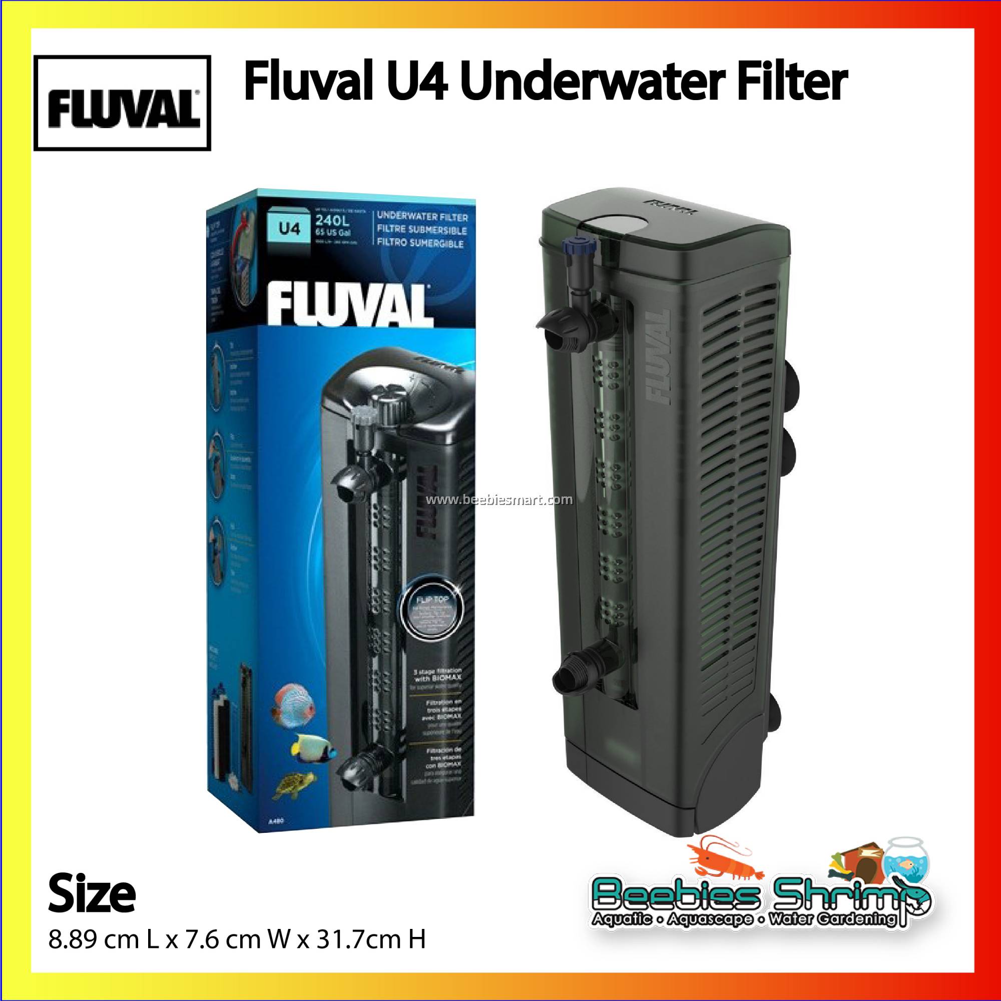 Fluval U4 Underwater Filter