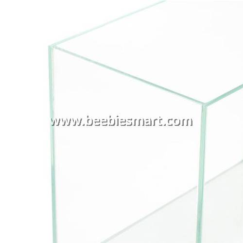 View of Crystal Clear Glass Aquarium and Cabinet Set - 4 FT