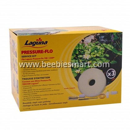 LTWHOME Compatible Foam Sponge Filter 25PPI Fits For Laguna Pressure-Flo 700 UVC Filter (Pack Of 3) &ndash