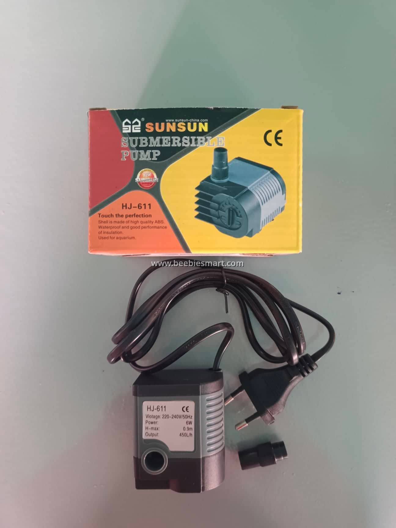 SUNSUN HJ611 SUBMERSIBLE PUMP 450L/H 6W