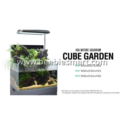 ADA Cube W45xD27xH20 / 5mm ADA aquarium tank Premium glass
