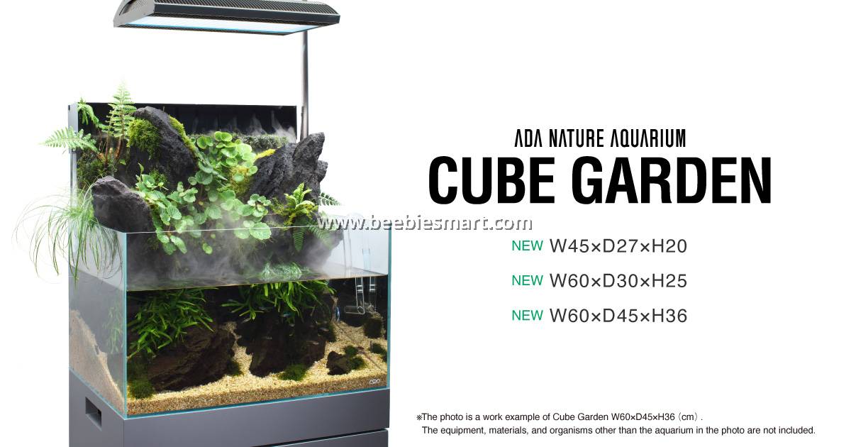ADA Cube Garden W45xD27xH20 ADA aquarium tank ADA 45cm
