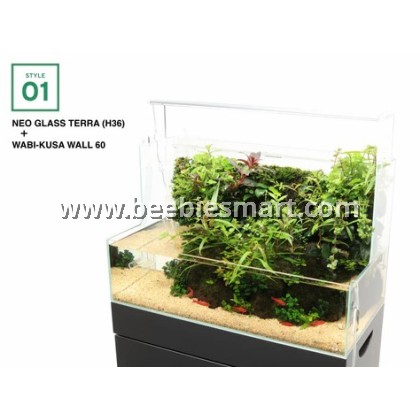 ADA DOOA　NEO GLASS TERRA H36 ADA DOOA Neo Glass Terra (H36cm) - Elegant Terrarium for