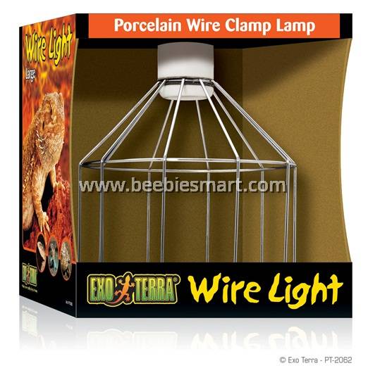 Exo Terra Porcelain Wire Light Large Exo Terra Porcelain Wire Light Large