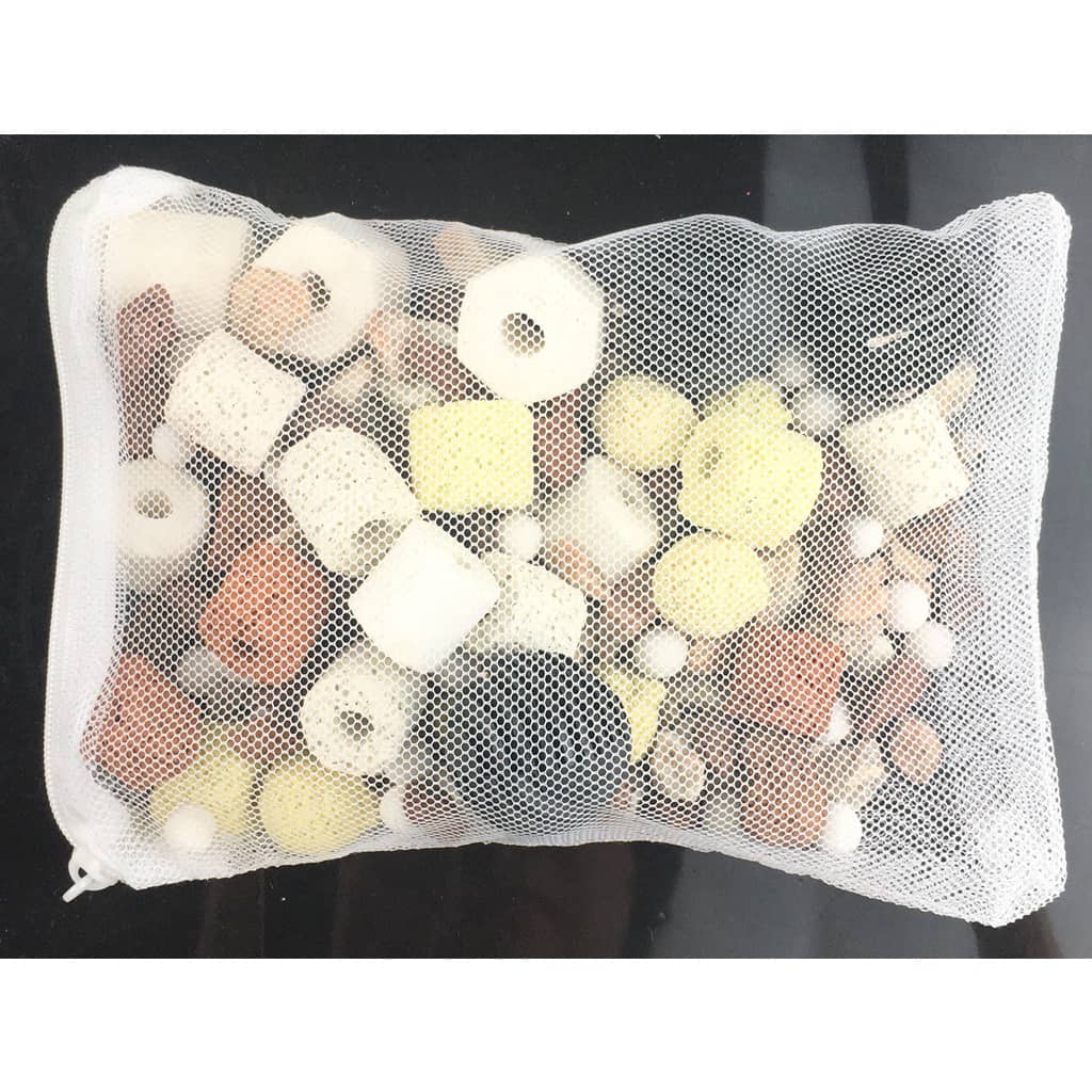 12 IN 1 500g Aquarium Tank Filter Media Ceramic Rings Bio Balls
